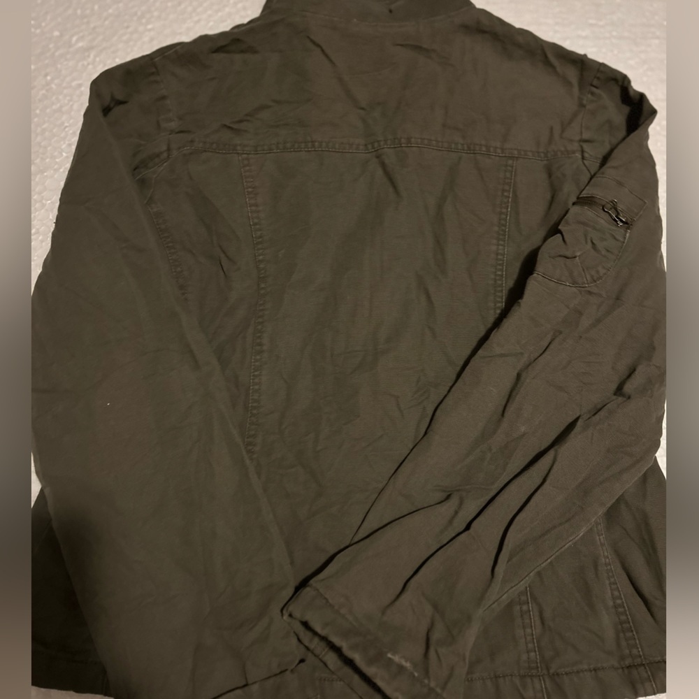 Dollhouse XL Made in Hong Kong Green utility style jacket - Picture 4 of 6